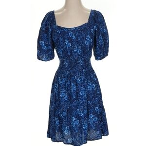 Old Navy Blue Floral Mini Dress